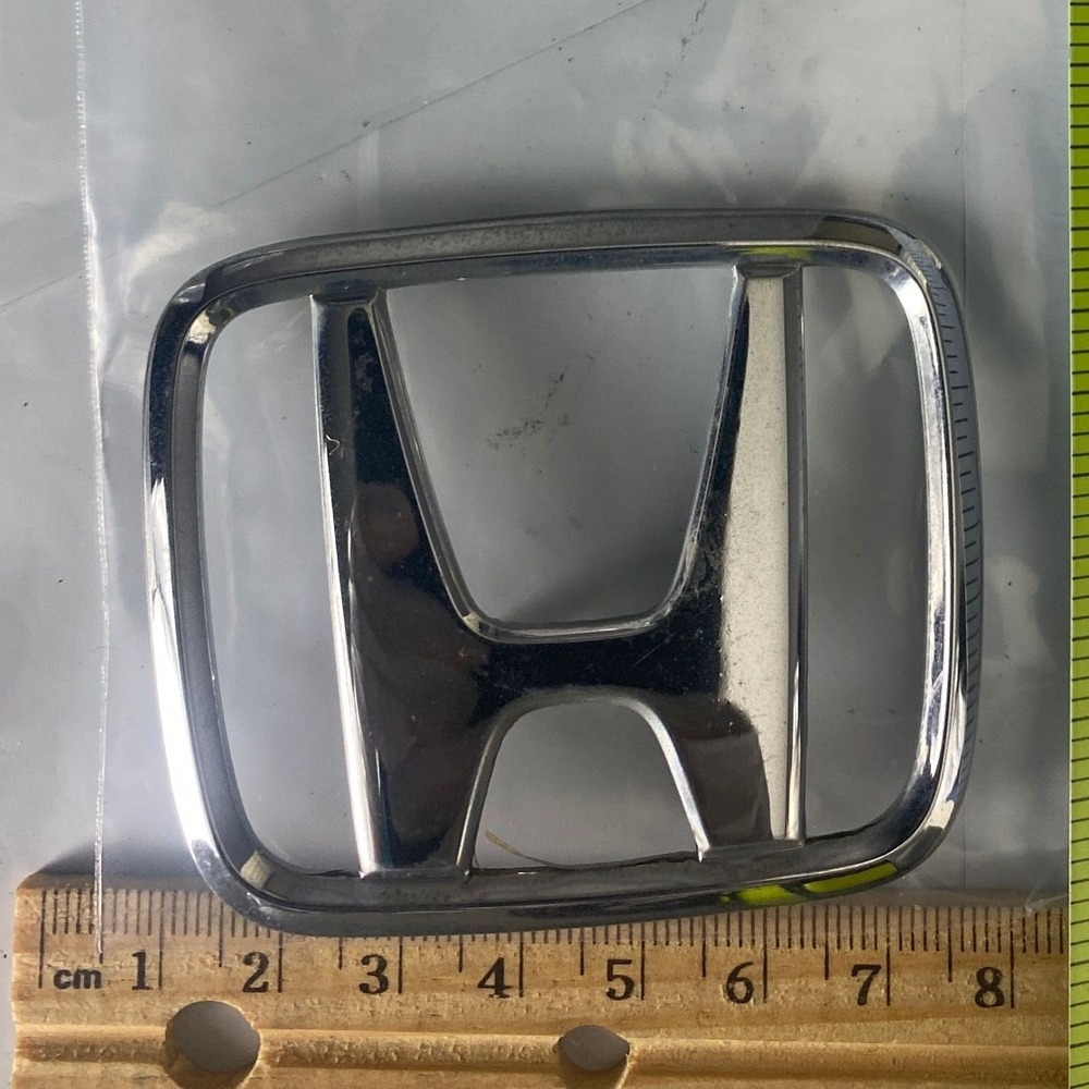 Honda‎ Chrome "H" Rear Trunk Emblem Badge